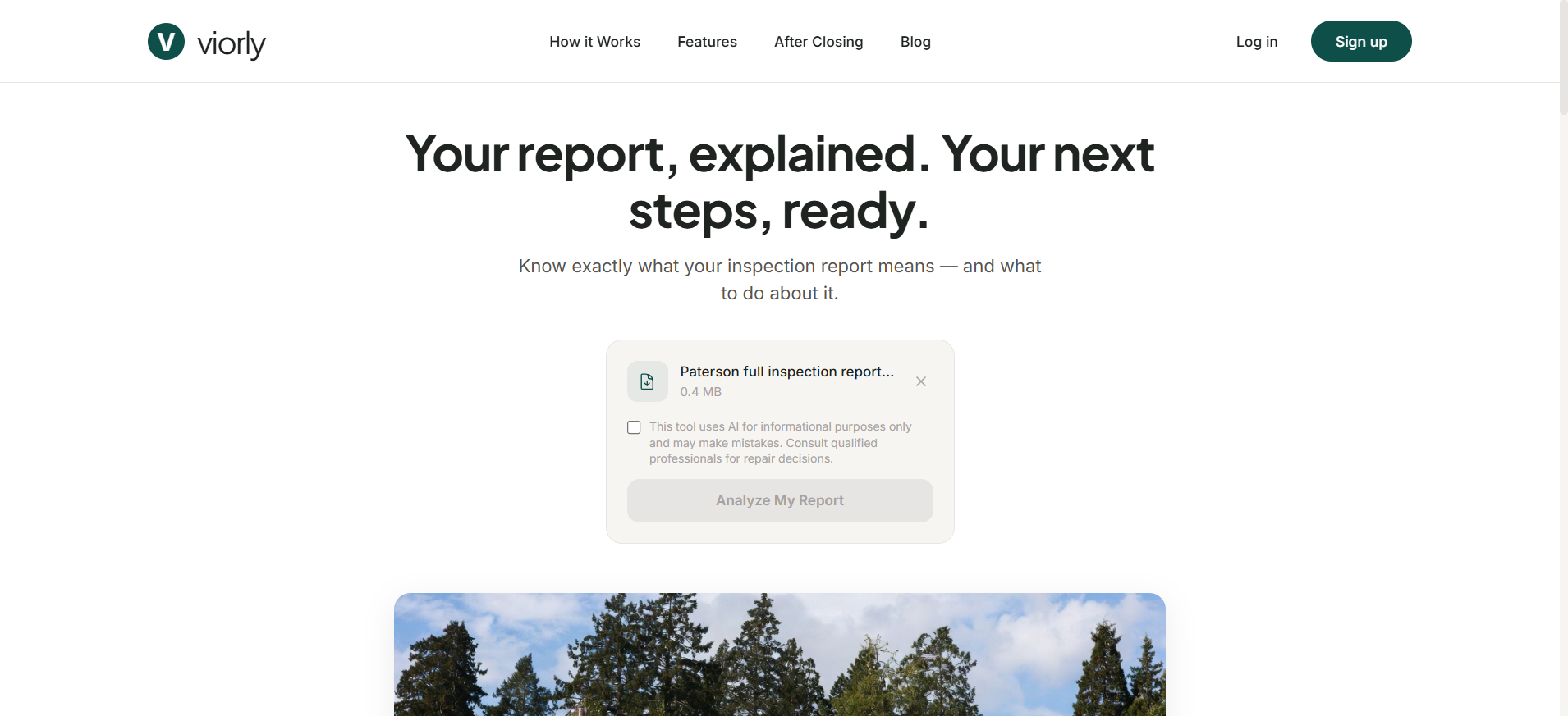Viorly - AI Inspection Report Analysis